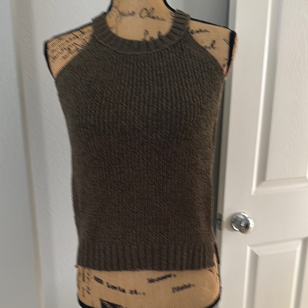 J. Crew Olive Green Tank Top